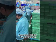 Quá trình lắp ráp của bộ lọc trước cũng là một phần quan trọng