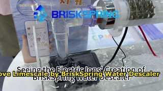 Xem quá trình tạo ra máy khử cặn nước BriskSpring 2 của các ion điện