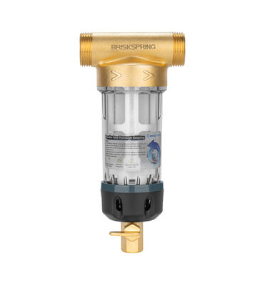 BPA miễn phí 40 Micron Spin Down Sediment Filter Ngăn chặn quy mô và ăn mòn