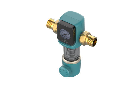 40 Micron Toàn bộ nhà quay xuống nước trầm tích lọc với máy cạo cho thành phố / nước máy
