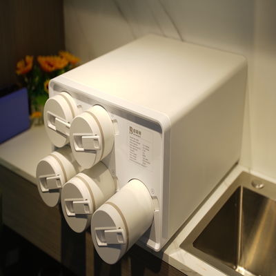 Nhà bếp Hệ thống lọc nước RO 7 giai đoạn 2000GPD Hệ thống thẩm thấu ngược không cần bể