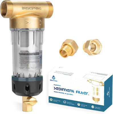 BPA miễn phí Wholehouse tự xả Spin-down và Sediment Trapper Filters