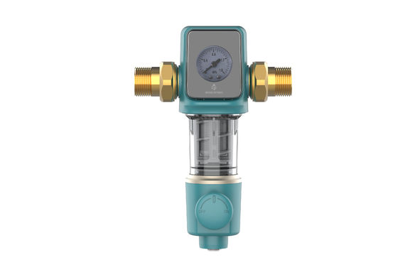 40 Micron Toàn bộ nhà quay xuống nước trầm tích lọc với máy cạo cho thành phố / nước máy