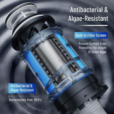 40 100 Microns Toàn bộ nhà Spin Down Sediment Dual Filtration Sediment Prefilter Có thể tái sử dụng