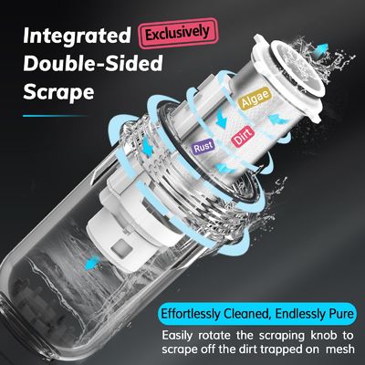 Toàn nhà 300 Micron Flushable lọc Spin Down Sediment nước lọc