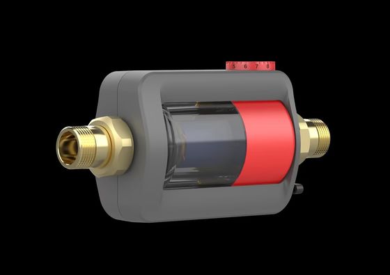 Auto Backwash Spin Down Sediment Bộ lọc nước ngang với thiết kế dễ làm sạch