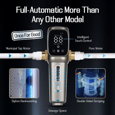 Máy lọc cặn tự làm sạch toàn bộ ngôi nhà Universal Auto cho nguồn nước khỏe mạnh hơn