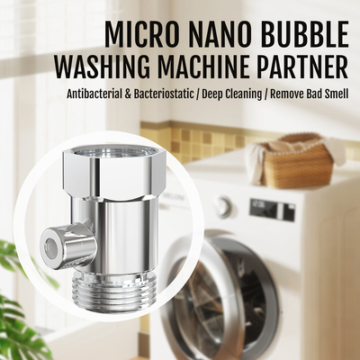 2024 Mới nhất bóng đồng thép không gỉ Micro Nano bong bóng vòi cho máy giặt