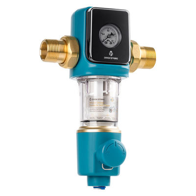 Bộ lọc thô cặn 40 Micron cao cấp với Cào tự động rửa ngược không chứa BPA dùng cho gia đình