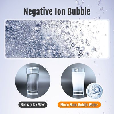 Máy làm bong bóng nano siêu mỏng siêu mịn để làm sạch da với kết nối nước máy trực tiếp