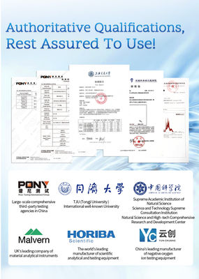 Đầu nối vòi xoay 360° tạo bọt khí nano siêu nhỏ với một trăm tỷ bọt khí trên mỗi lít và đường kính bọt 0.001-0.1 MM để làm sạch sâu hiệu quả cao