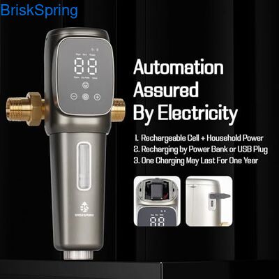 Toàn bộ nhà 316L Stainless Steel Mesh Pre Water Filter với Smart Touch Control 6T H Flow Rate