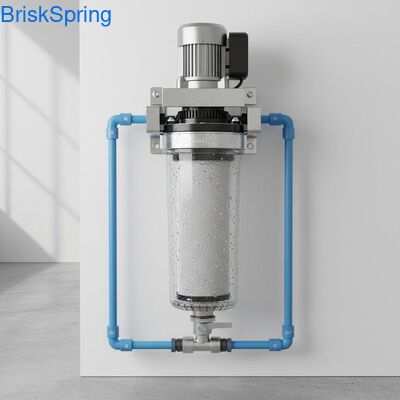 40 Micron Tự động hoàn toàn tái sử dụng Spin Down Water Pre Filter để loại bỏ trầm tích toàn nhà