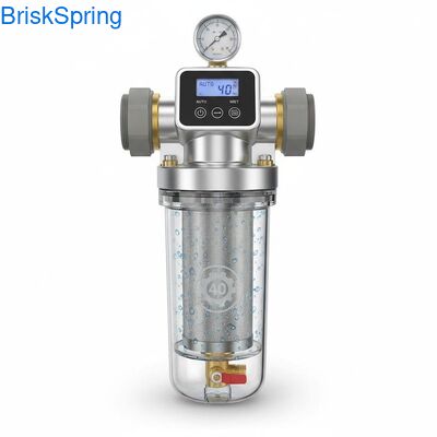 40 Micron Tự động hoàn toàn tái sử dụng Spin Down Water Pre Filter để loại bỏ trầm tích toàn nhà