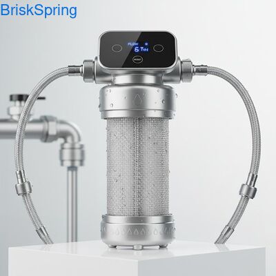 Dòng chảy cao 6T H 316L Stainless Steel Mesh Water Pre Filter cho toàn bộ ngôi nhà với điều khiển cảm ứng