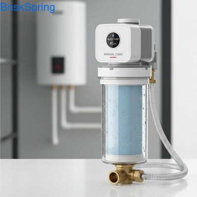 40 Micron Tự động hoàn toàn tái sử dụng Spin Down Water Pre Filter để loại bỏ trầm tích toàn nhà