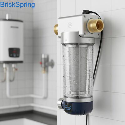 40 Micron Tự động hoàn toàn tái sử dụng Spin Down Water Pre Filter để loại bỏ trầm tích toàn nhà