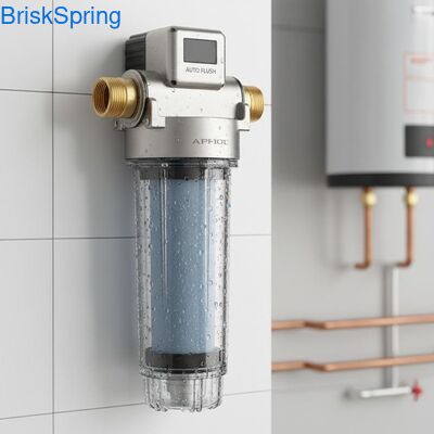40 Micron Tự động hoàn toàn tái sử dụng Spin Down Water Pre Filter để loại bỏ trầm tích toàn nhà