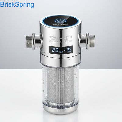 Dòng chảy cao 6T H 316L Stainless Steel Mesh Water Pre Filter cho toàn bộ ngôi nhà với điều khiển cảm ứng