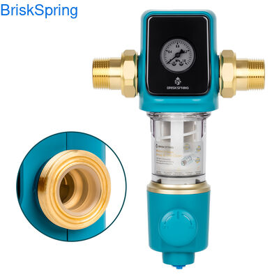 Hệ thống lọc nước toàn bộ nhà với xếp hạng lọc 40-300µm, lưu lượng 22 GPM và lưới thép không gỉ SUS 316
