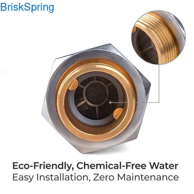 Máy điều hòa nước không muối cho toàn bộ ngôi nhà. Phòng ngừa thân thiện với môi trường cho làn da, tóc và thiết bị gia dụng khỏe mạnh hơn.