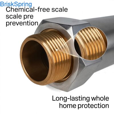 Máy điều hòa nước không muối cho toàn bộ ngôi nhà. Phòng ngừa thân thiện với môi trường cho làn da, tóc và thiết bị gia dụng khỏe mạnh hơn.