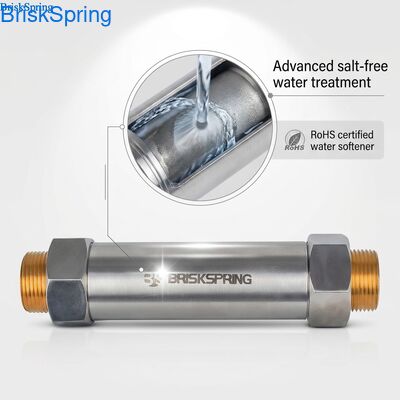 Thiết bị làm mềm và khử cặn nước không muối thân thiện với môi trường - Chứng nhận RoHS cho đường ống và thiết bị gia dụng