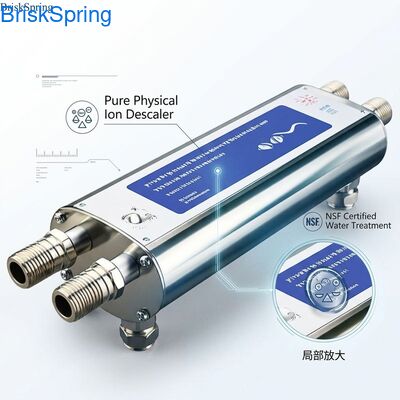 Công nghệ phân cực ion vật lý tinh khiết Máy khử nhiệt nước với tốc độ dòng chảy 17-23.5L / phút và chứng nhận NSF, RoHS, SGS, CE cho toàn bộ nhà ức chế quy mô nước