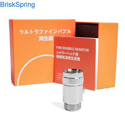 Micro Nano Bubble Aerator Nozzle với H59-1 Vật liệu đồng 0,001-0,1 MM Chuẩn mực bong bóng cho vòi tắm chạy bằng nước