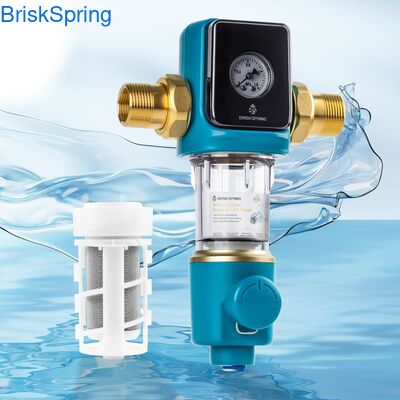 Bộ lọc nước trầm tích toàn nhà với bộ lọc trước có thể sử dụng nhiều lần 40 & 300 micron