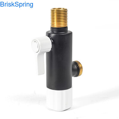 MSAP Van góc 3 chiều hoạt tính sinh học Bộ lọc nước chống cặn cho bồn cầu thông minh Bidet Ổ cắm kép