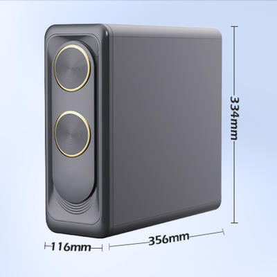 Hệ thống lọc nước RO không bình 800GPD với ổ cắm kép và máy lọc nước thẩm thấu ngược dòng chảy nhanh