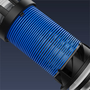 22 GPM Spin Down Sediment Filter với lọc 40μm và rửa ngược tự động cho lọc nước toàn nhà
