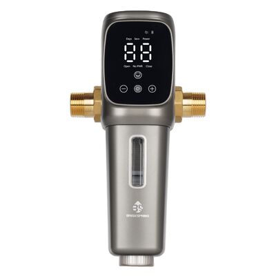 Bộ lọc nước tiền xử lý toàn bộ nhà hoàn toàn tự động với lọc chính xác 40 micron và lưới thép không gỉ SUS 316L