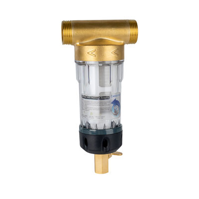 Toàn bộ nhà Spin Down Sediment Water Pre Filter với 40 Micron Filtration Thiết kế tái sử dụng và lớp thực phẩm SS316L Mesh