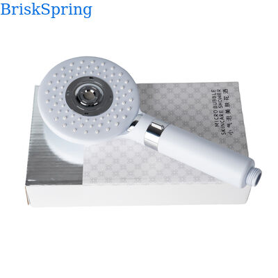 BriskSpring Micro-Nano Bubble Handy Shower với 3 chế độ phun tiết kiệm nước và SUS304 Stainless Steel Construction