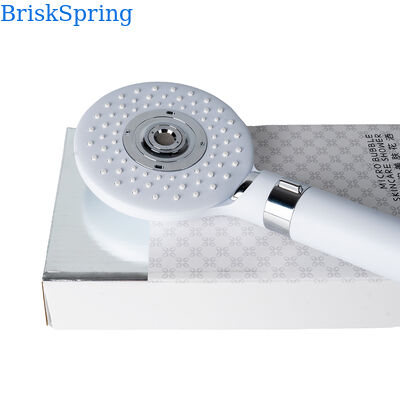 BriskSpring Micro-Nano Bubble Handy Shower với 3 chế độ phun tiết kiệm nước và SUS304 Stainless Steel Construction