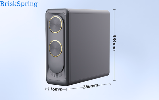 Hệ thống lọc nước RO âm tủ không bình chứa 800 GPD với bộ lọc thẩm thấu ngược đầu ra kép