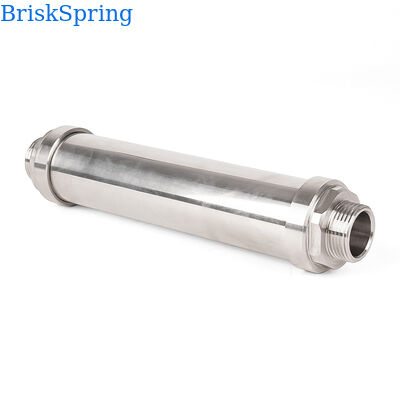 Hệ thống khử nhiệt nước toàn nhà hiệu quả cao BriskSpring với công nghệ phân cực ion SAAS Tốc độ dòng chảy 4T / H và vật liệu đồng H59-1