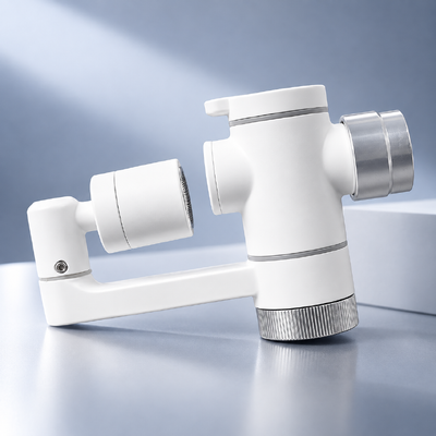 BriskSpring JP-001 Máy làm sạch vòi bong bóng vi mô nano với máy thông khí xoay 360 ° và bộ lọc có thể thay thế bằng công nghệ cắt khí-lỏng