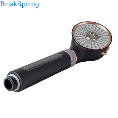 Đầu vòi sen bong bóng siêu nhỏ màu vàng hồng đen 3 chế độ phun tiết kiệm nước cầm tay