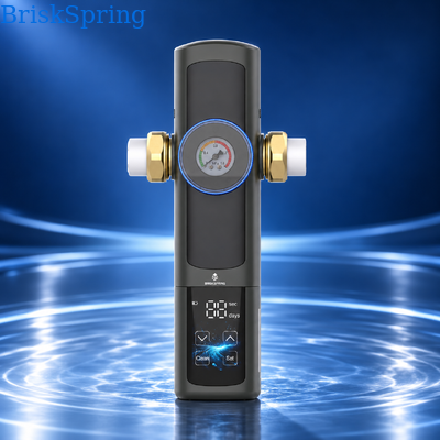 Dual-Core Disc Water Pre-Filter with 10 m³/h High Flow and Automatic Flushing for Whole House Sediment Filtration