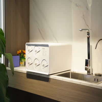 2000 Hệ thống lọc nước RO GPD 7 Bộ lọc nước thẩm thấu ngược thương mại giai đoạn 1,5L / phút
