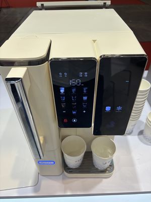 Máy phân phối nước trên bàn với máy làm băng ️ Hệ thống nước nóng, lạnh, tinh khiết và băng tức thời 4-in-1
