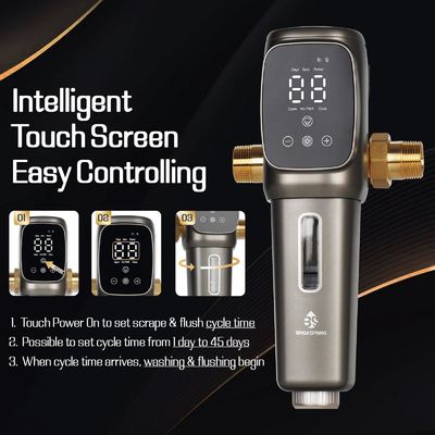 Máy lọc cặn tự làm sạch toàn bộ ngôi nhà Universal Auto cho nguồn nước khỏe mạnh hơn