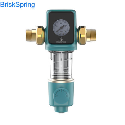 Bộ lọc sơ cấp tự làm sạch bằng thép không gỉ cho toàn bộ ngôi nhà, Bộ lọc trước cặn có thể tái sử dụng, Hệ thống lọc trước cho hệ thống ống nước gia đình