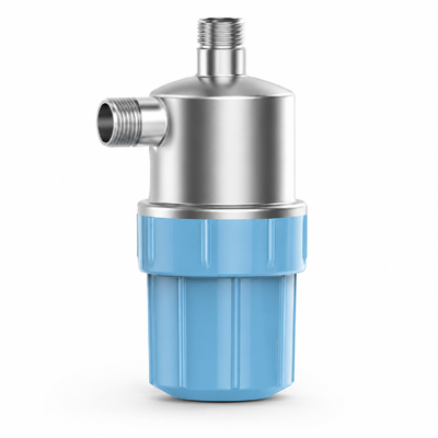 BriskSpring T5-M7-BS Thuốc ức chế nước thương mại với 40 Micron SUS316 Mesh, Cartridge có thể thay thế và Tốc độ dòng chảy 30 L/min