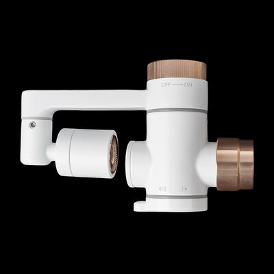 Vòi lọc BriskSpring JP-002 Rose Gold Micro-Nano Bubble với đầu vòi xoay 360° và lõi lọc thay thế