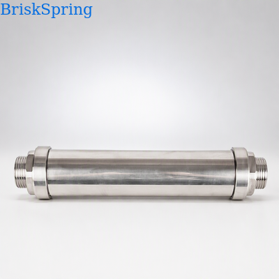 Hệ thống khử nhiệt nước toàn nhà hiệu quả cao BriskSpring với công nghệ phân cực ion SAAS Tốc độ dòng chảy 4T / H và vật liệu đồng H59-1